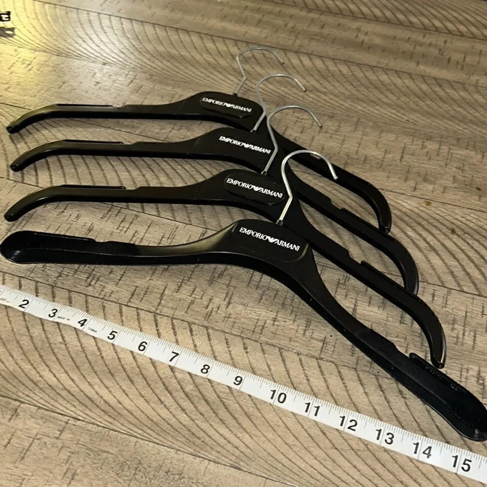 Emporio Armani Shirt 👚 & Sweater Hangars (1 w/ velvet) Set of 4 Get Organized.